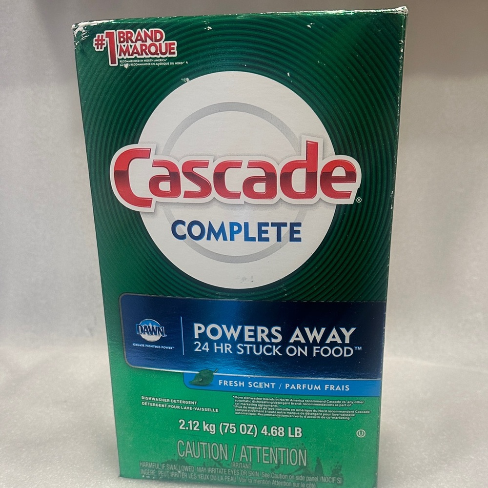 Complete Dishwasher Detergent in Green